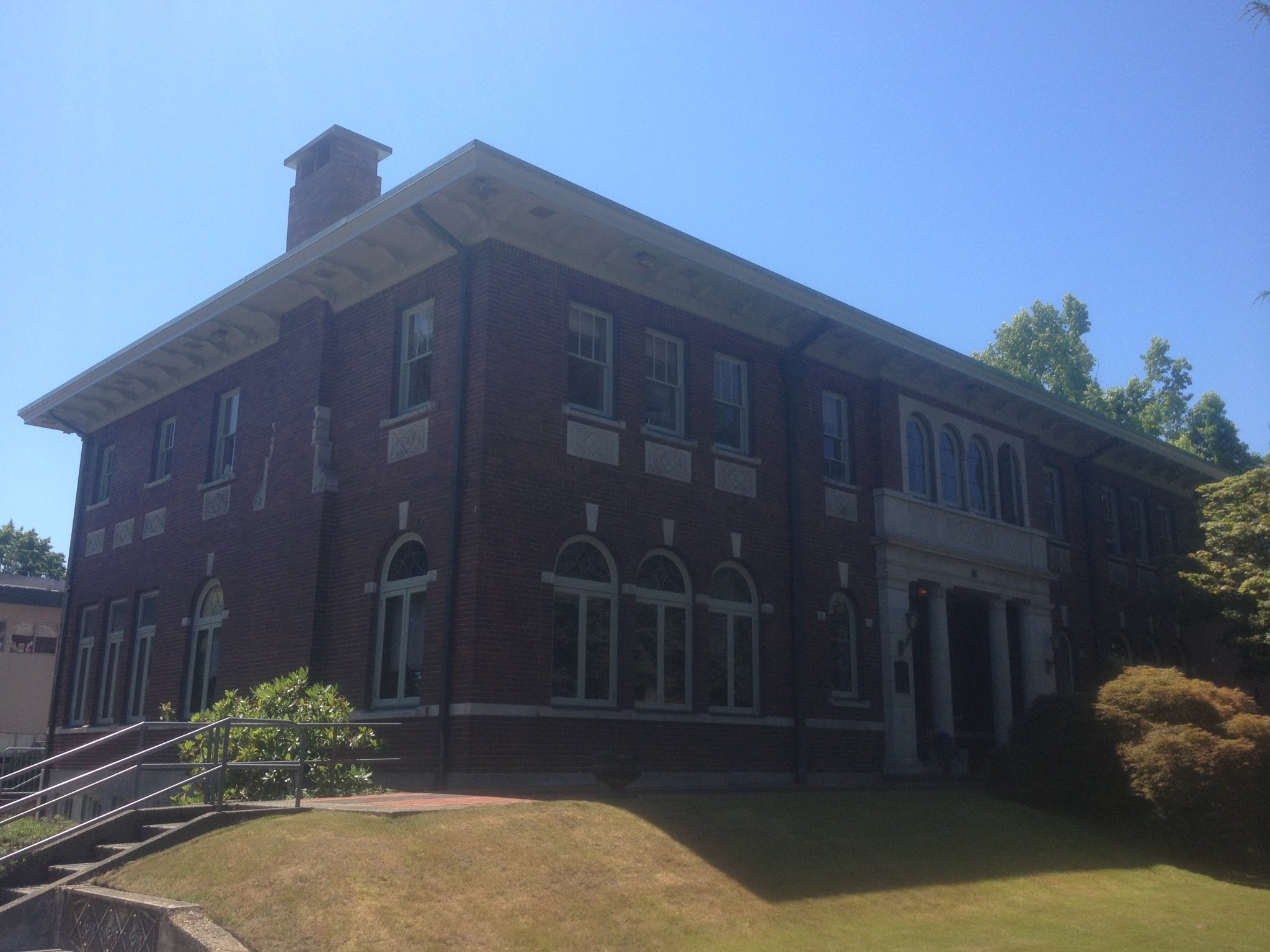 McCleary Mansion exterior - Historic 1925 office building in Olympia WA